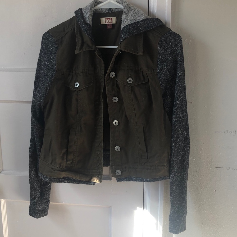Olive green jacket